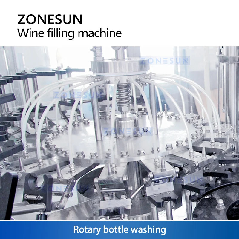 ZONESUN ZS-WFC18 Automatic Beer Bottling Machine Monoblock Equipment