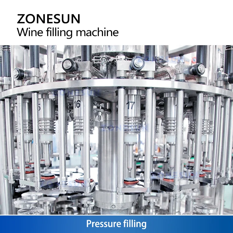 ZONESUN ZS-WFC18 Automatic Beer Bottling Machine Monoblock Equipment
