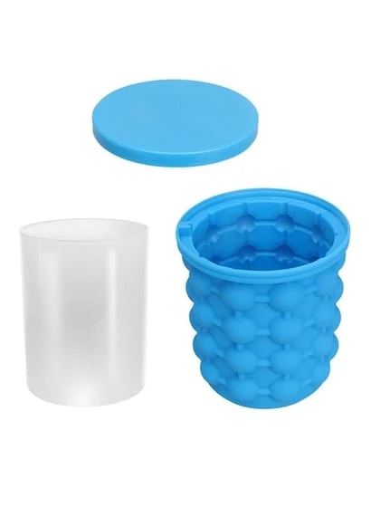 Självstängande Isbitsbricka Silikon Med Lock - Ice Cube Maker Genie