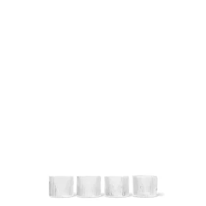 Ferm Living Ripple Low Glasses - Set 4