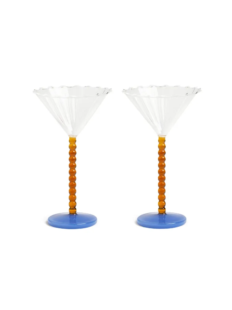 &Klevering Coupe Curve Amber - Set 2