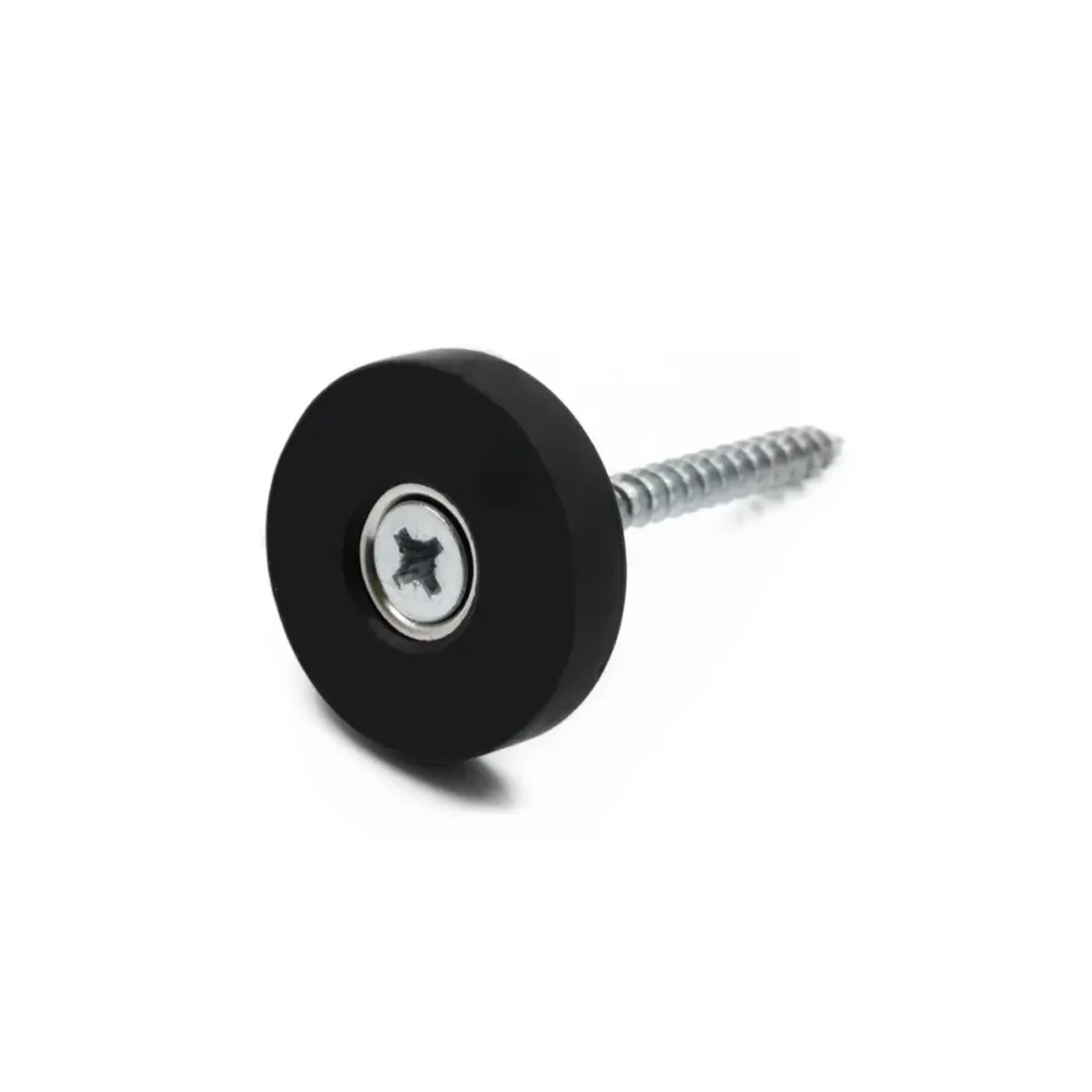 Countersunk gummimagnet, 20x7 mm