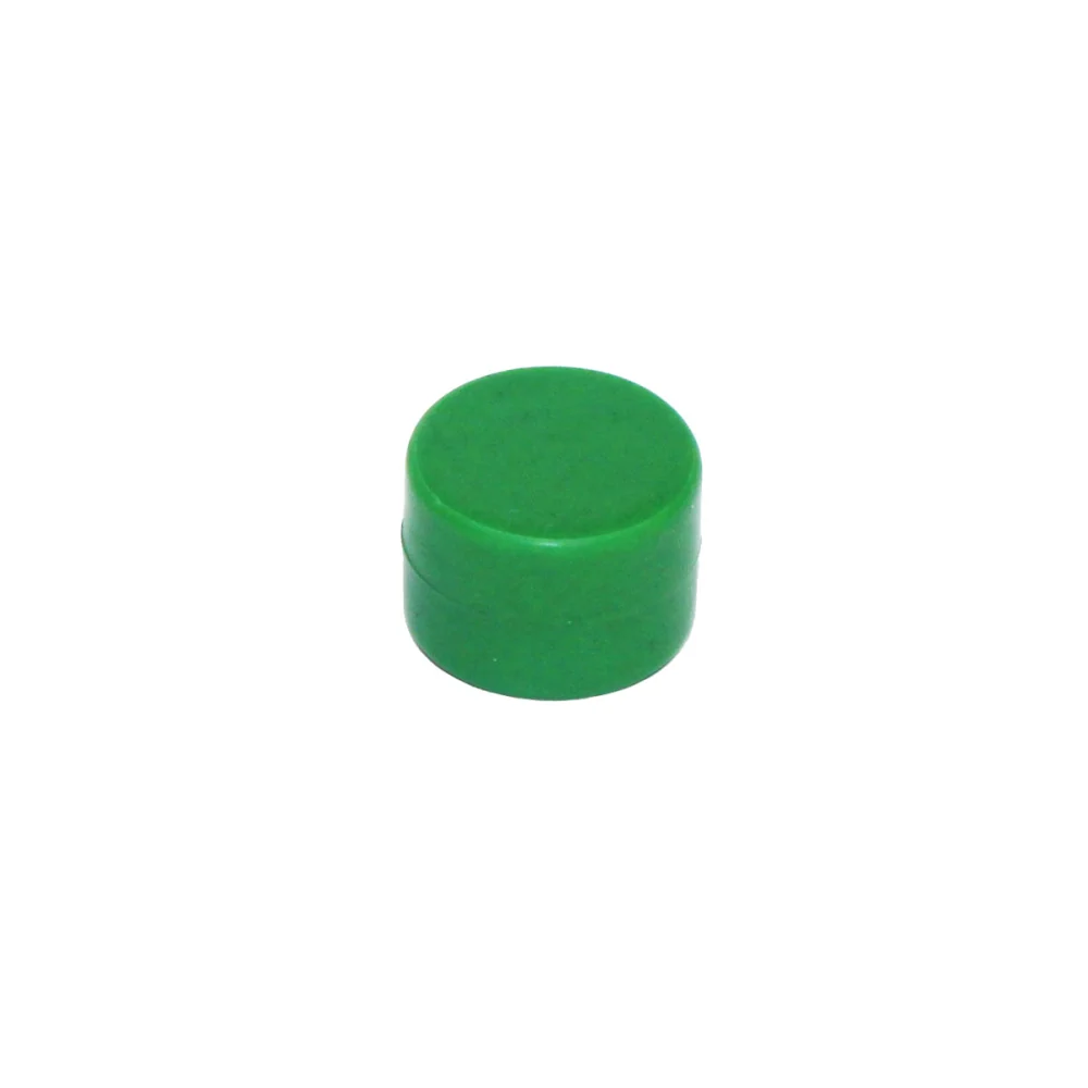 Gummimagnet Grön, 17x12 mm