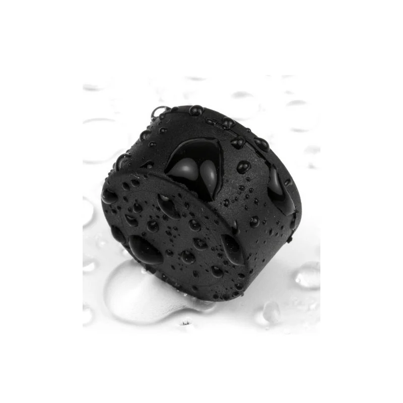 Gummimagnet Svart, 17x9 mm