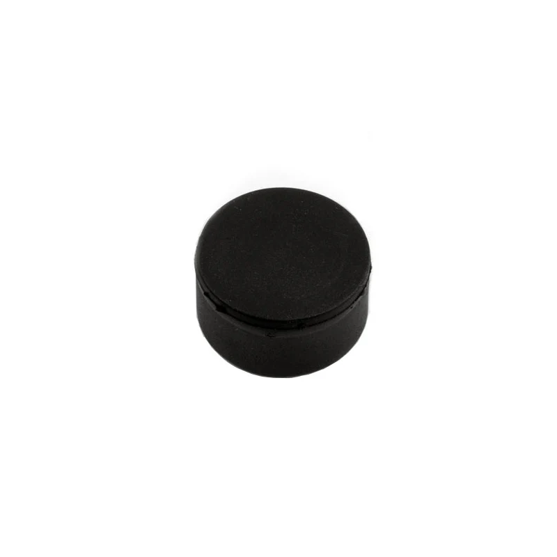 Gummimagnet Svart, 22x11 mm