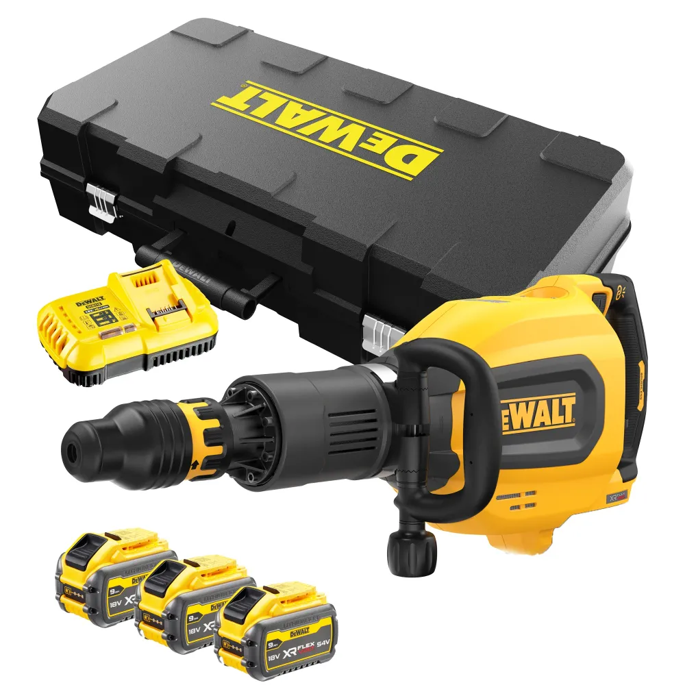 Dewalt DCH911X3-QW 54V 9Ah Rivningshammare