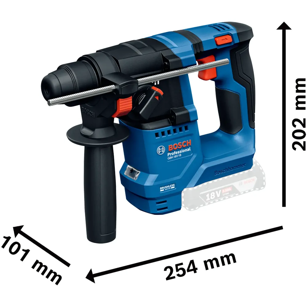 Bosch GBH 18V-18 SDS Plus slagborrmaskin