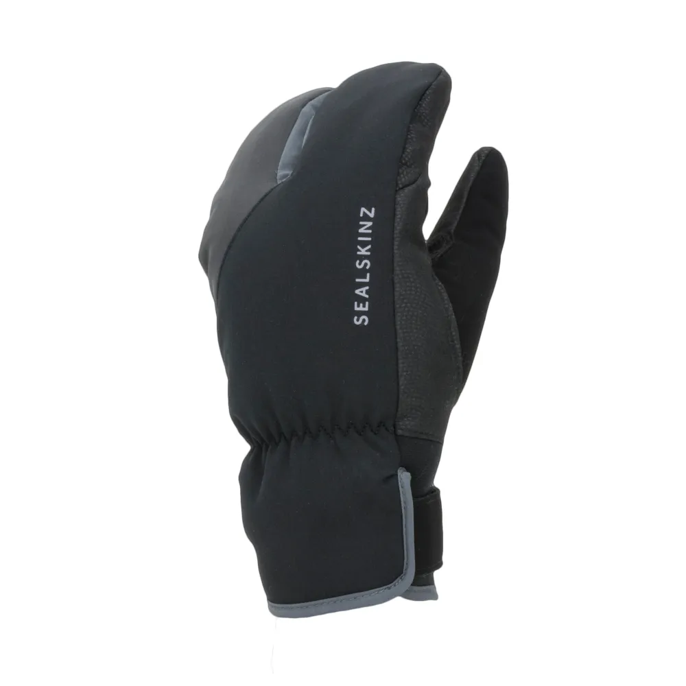 Barwick WP Ex. Cold Wt. CycleSplitFinger Svart/Grå – Sealskinz S
