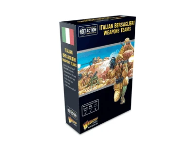 Bolt Action - Italienska Bersaglieri Vapenteam