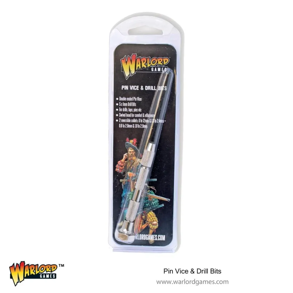Warlord Pin Vice med Borrbits