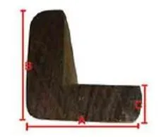 L-list, 30x30x10 mm, l=2000 mm