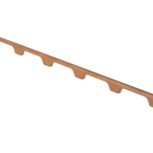 Roca Grabbräcke teak 5 grepp 1350 mm