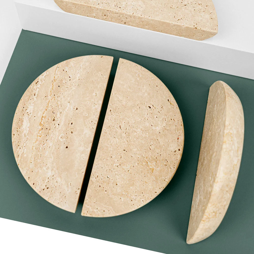 Handtag DR102 | Marmor | Travertine (SET)