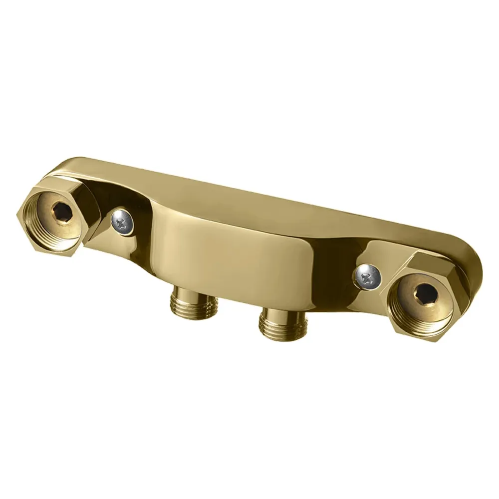 Blandarfäste Tapwell 160 Utanpåliggande Rör Brushed
