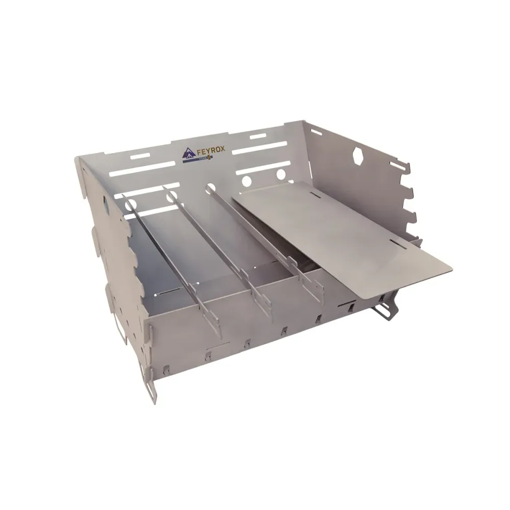 Cabinet Feyrox grill i titan – portabel