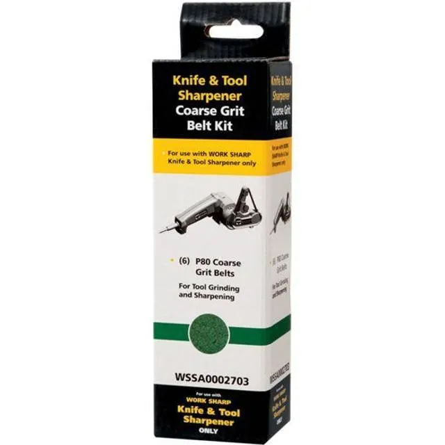 Cabinet Worksharp Replacment Belt Kit 6p Coarse