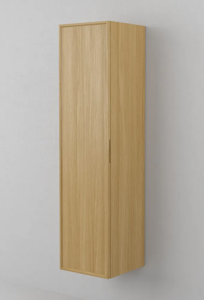 Högskåp INR Air Wood 40/40 med lådor Black