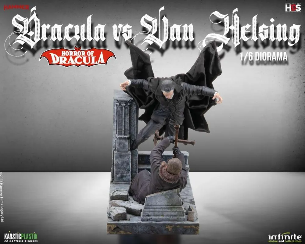 Horror Dracula - Dracula vs Van Helsing 1/6 Diorama