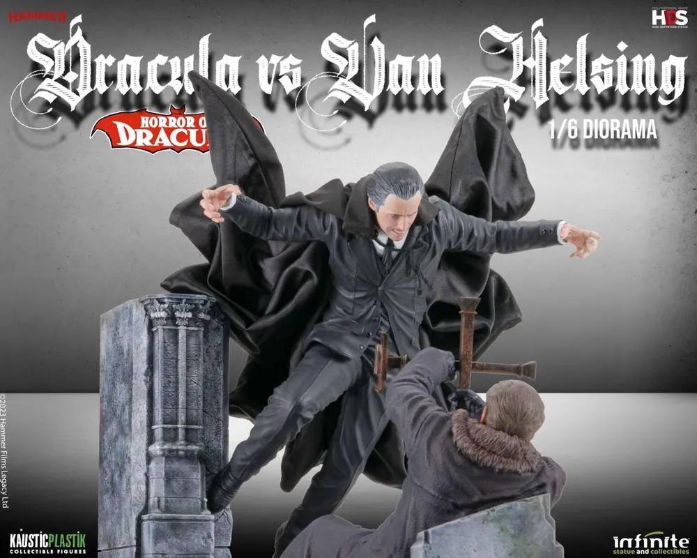 Horror Dracula - Dracula vs Van Helsing 1/6 Diorama