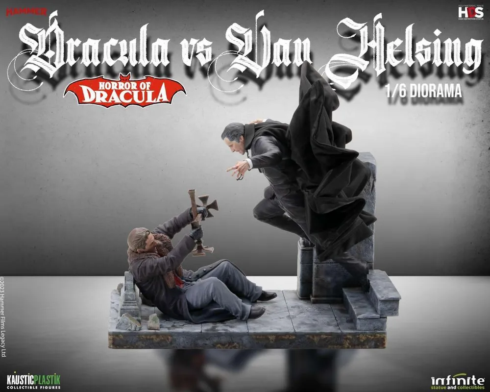 Horror Dracula - Dracula vs Van Helsing 1/6 Diorama