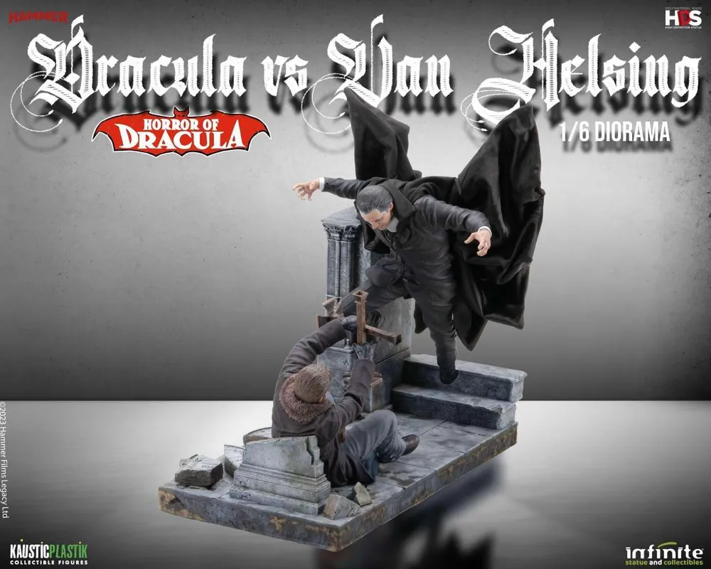 Horror Dracula - Dracula vs Van Helsing 1/6 Diorama