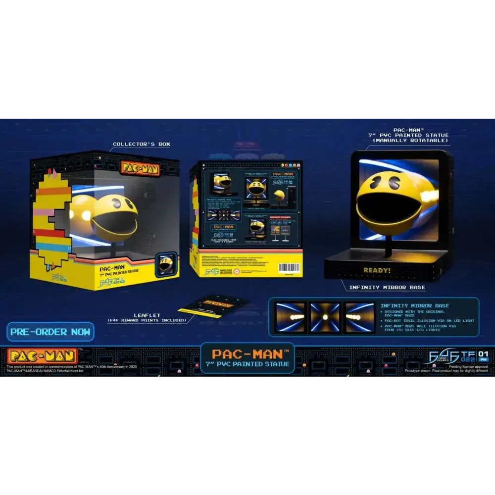 PAC-MAN PVC Staty - 40-årsjubileum