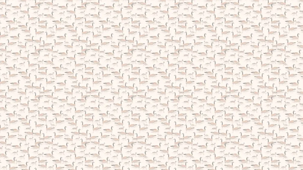 Reveal Tapet Canada Geese - Offwhite