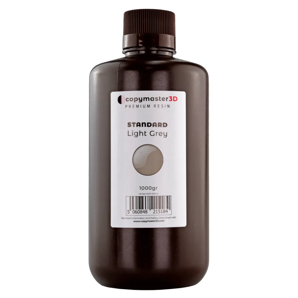Copymaster3D Standard UV-harts 1 kg Ljusgrå