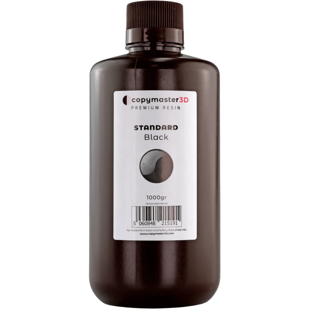 Copymaster3D Standard UV-harts 1 kg svart