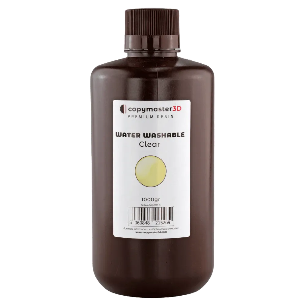 Copymaster3D UV-harts vattenlöslig 1 kg klar