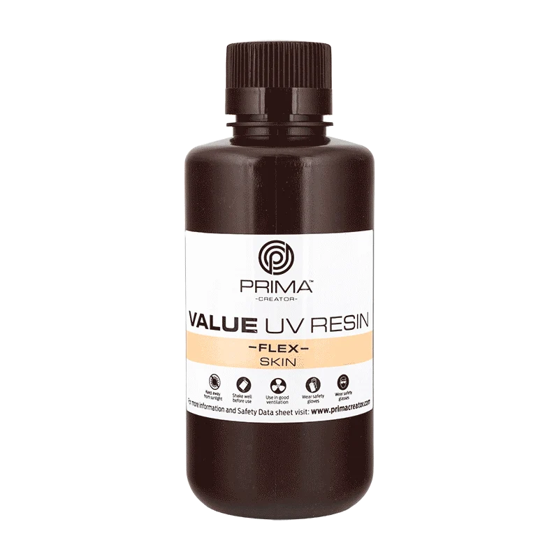 PrimaCreator Value Flex UV-harts - 500 g - Hud