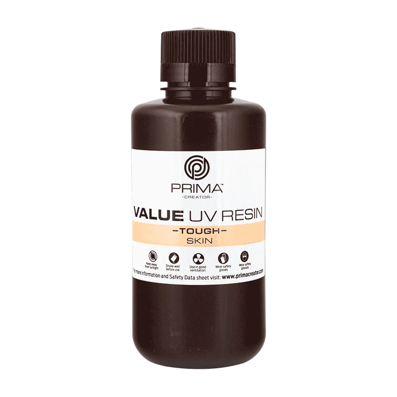 PrimaCreator Value Tough UV-harts (ABS-liknande) - 500 g - Hud