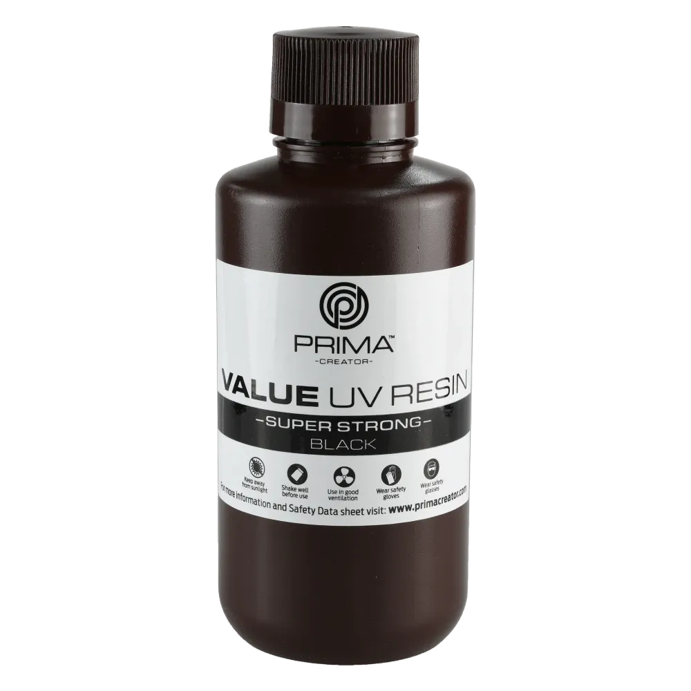 Super Stark UV Harz 500 ml Svart