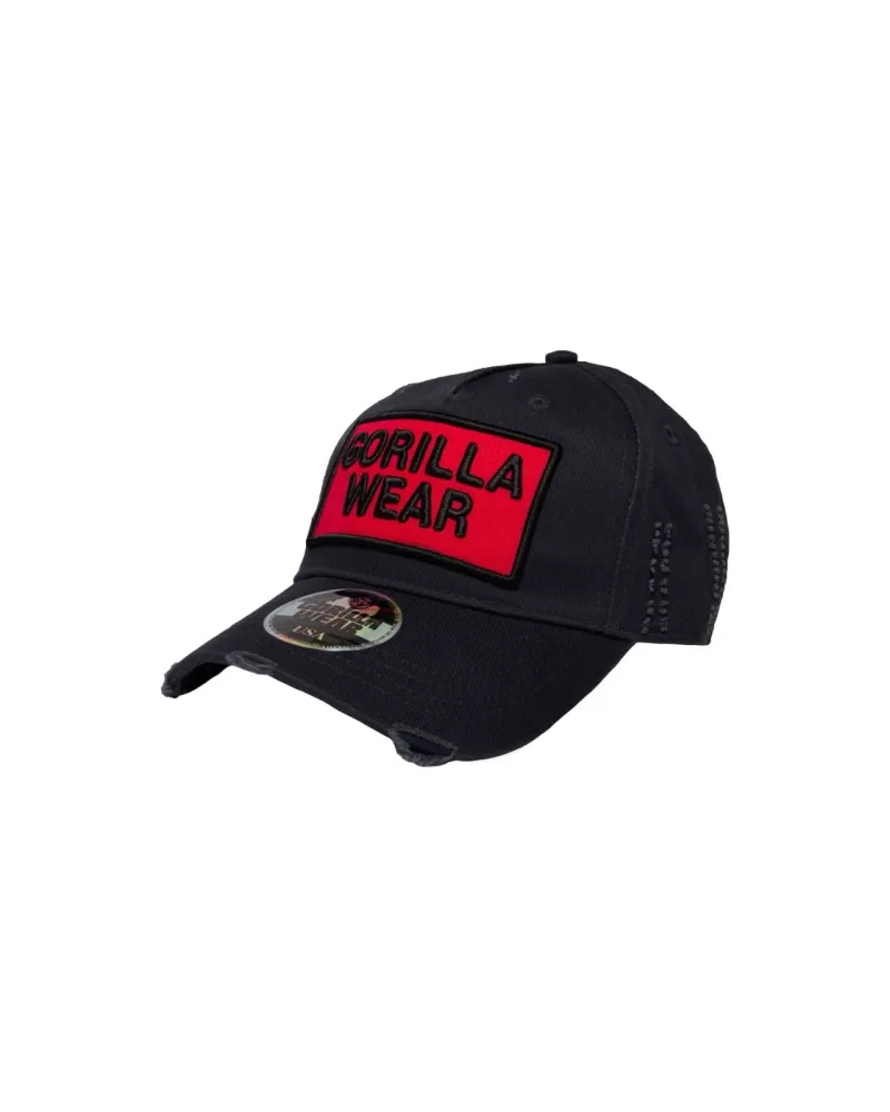 Gorilla Wear Harrison Cap, black/red