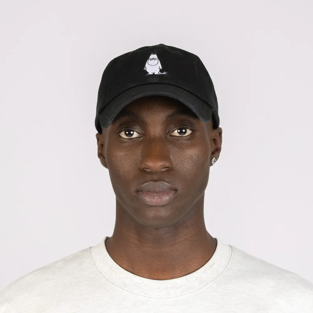 Grumpy Moomintroll Dad Cap Adult - Black