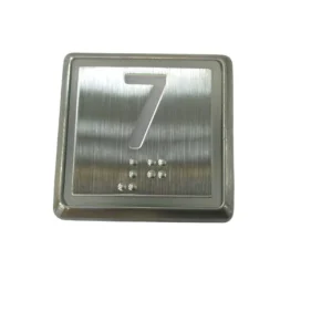 Kone-knapp 7, vit, infälld COP-panel KM863051G081H007