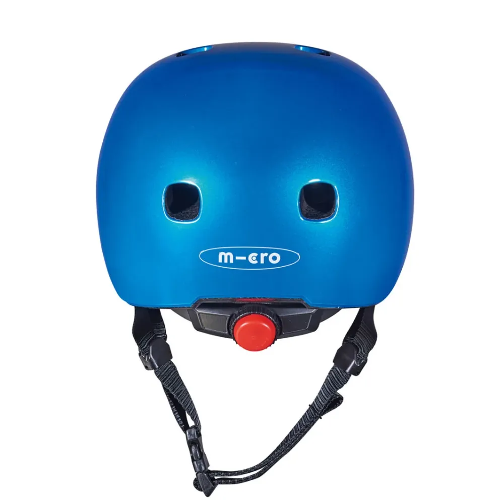Micro Hjälm, Dark Blue Metallic - Strl. S (2-5 år)