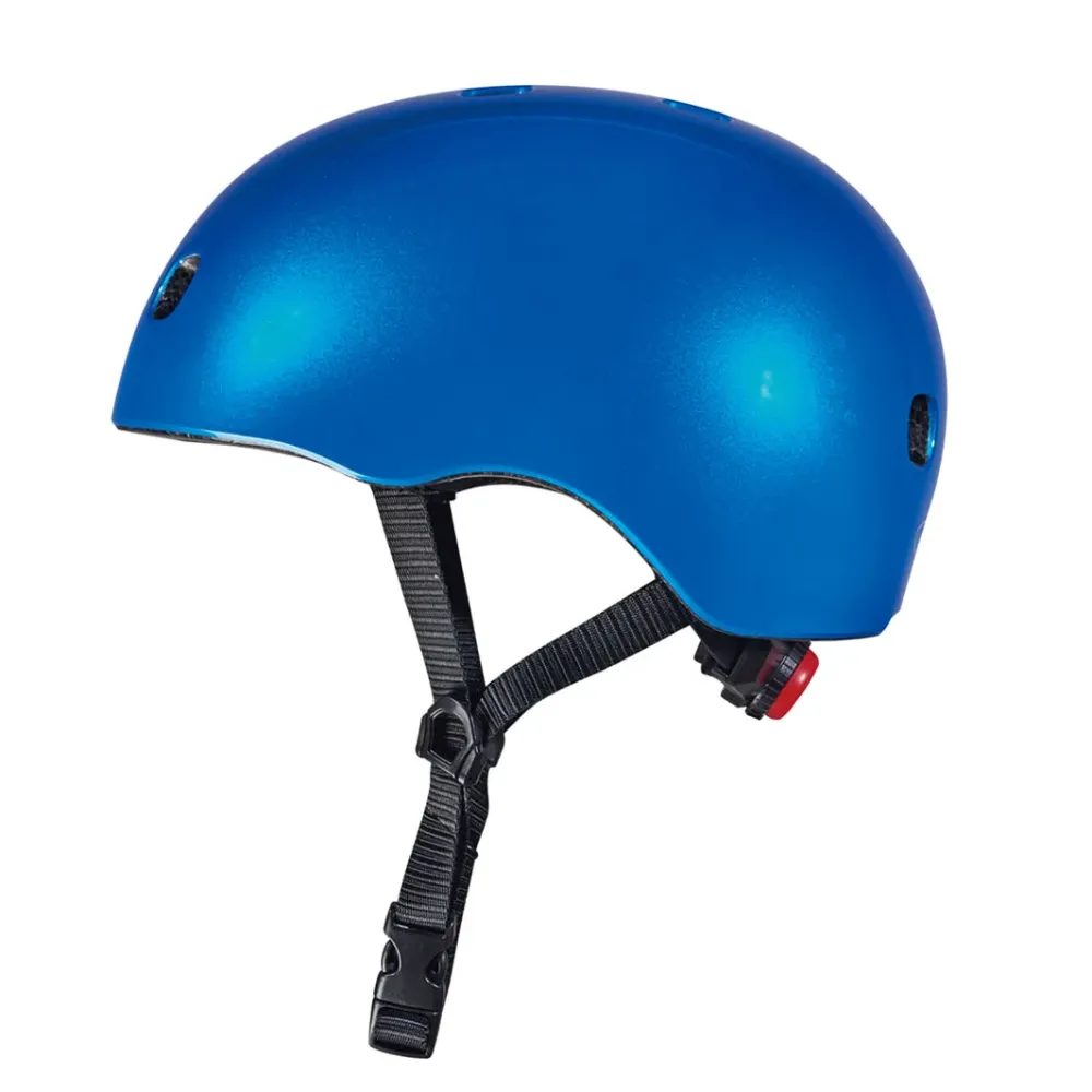 Micro Hjälm, Dark Blue Metallic - Strl. M (5-8 år)