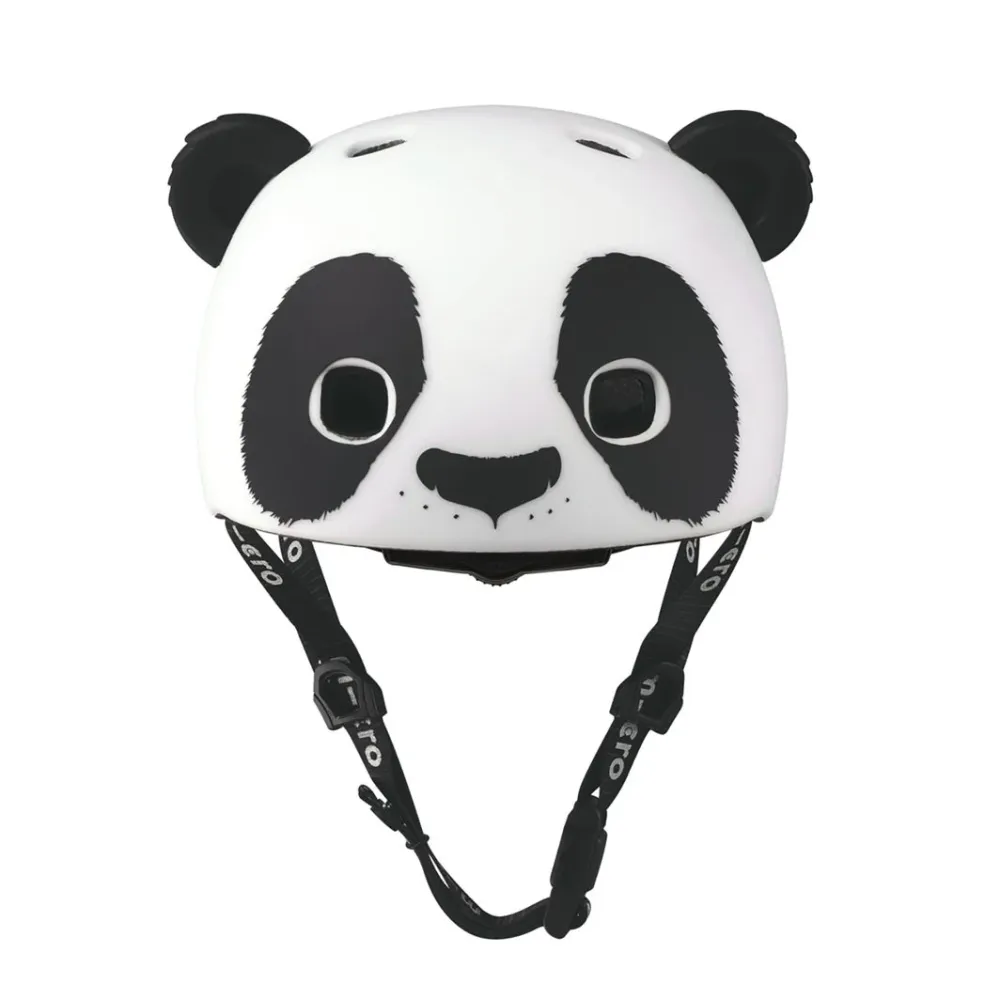 Micro Hjälm, 3D Panda - Strl. S (2-5 år)