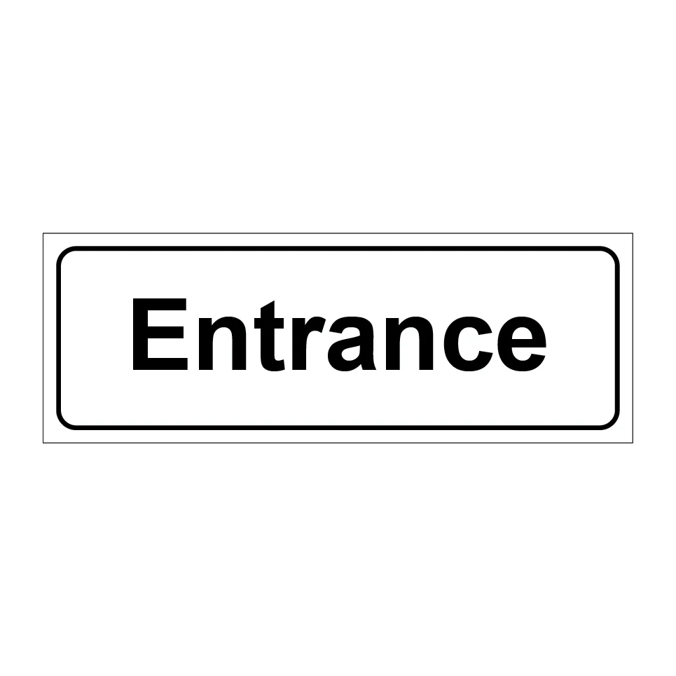 Entrance 225x80mm