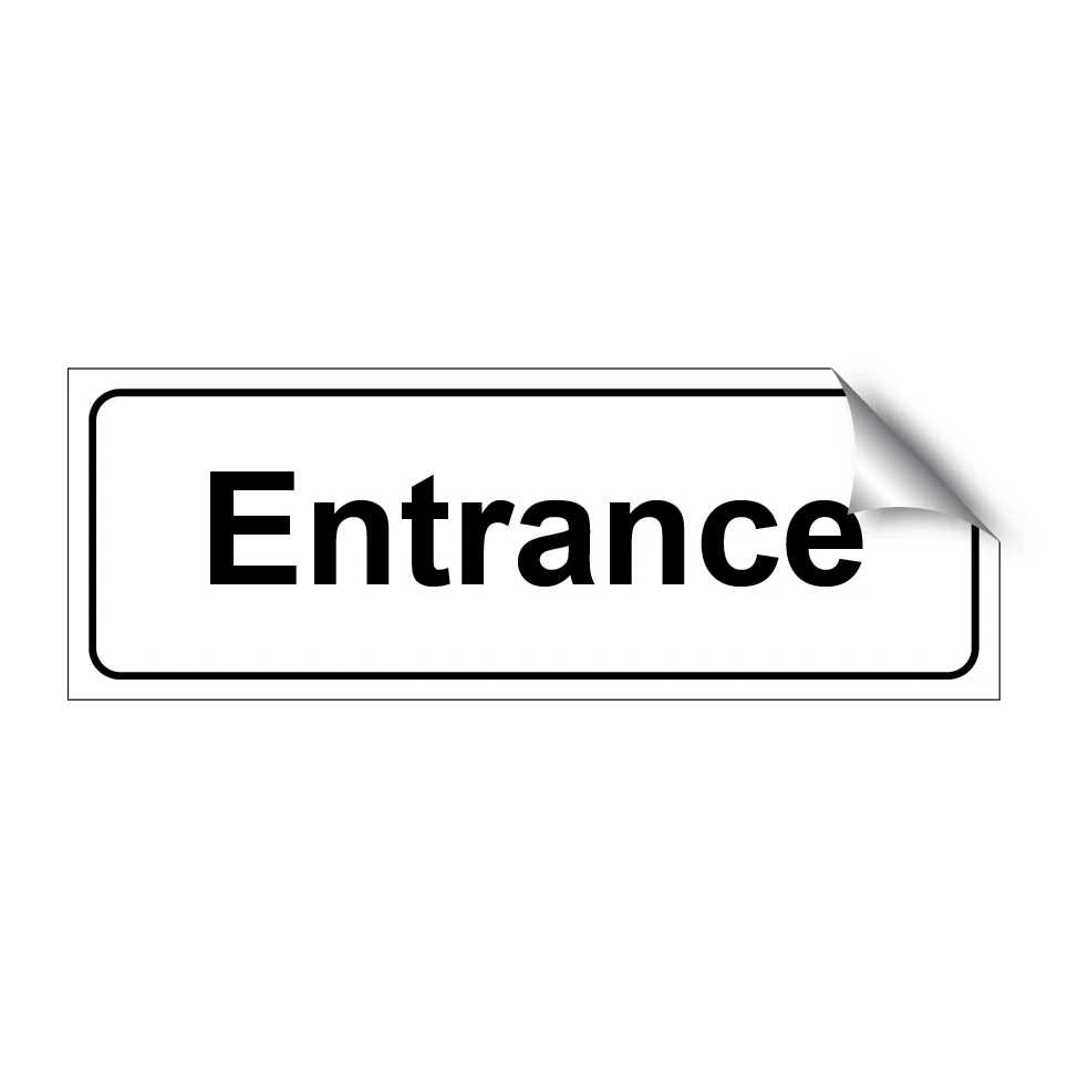 Entrance 225x80mm