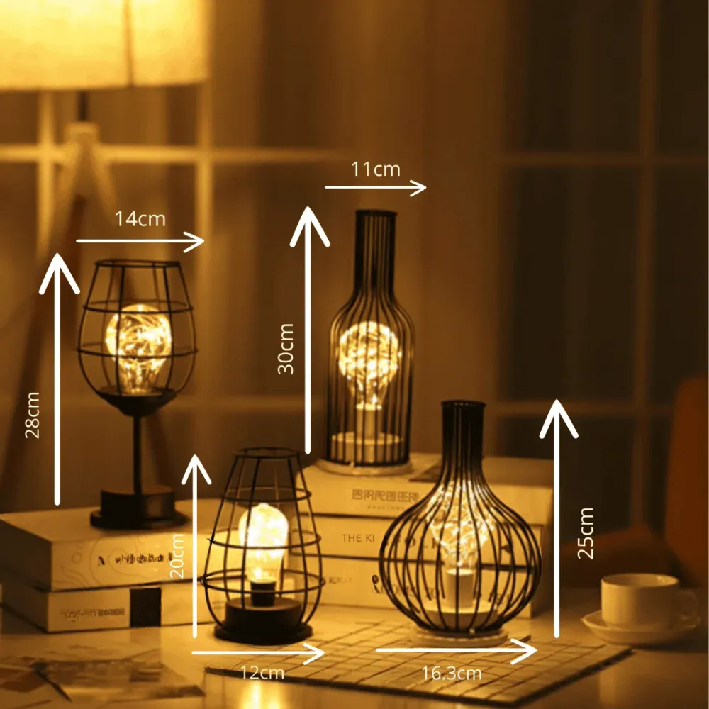 Montclair – Elegant svart bordslampa med vitt ljus | Modern designbelysning för vardagsrum och sovrum, superb som nattduks...