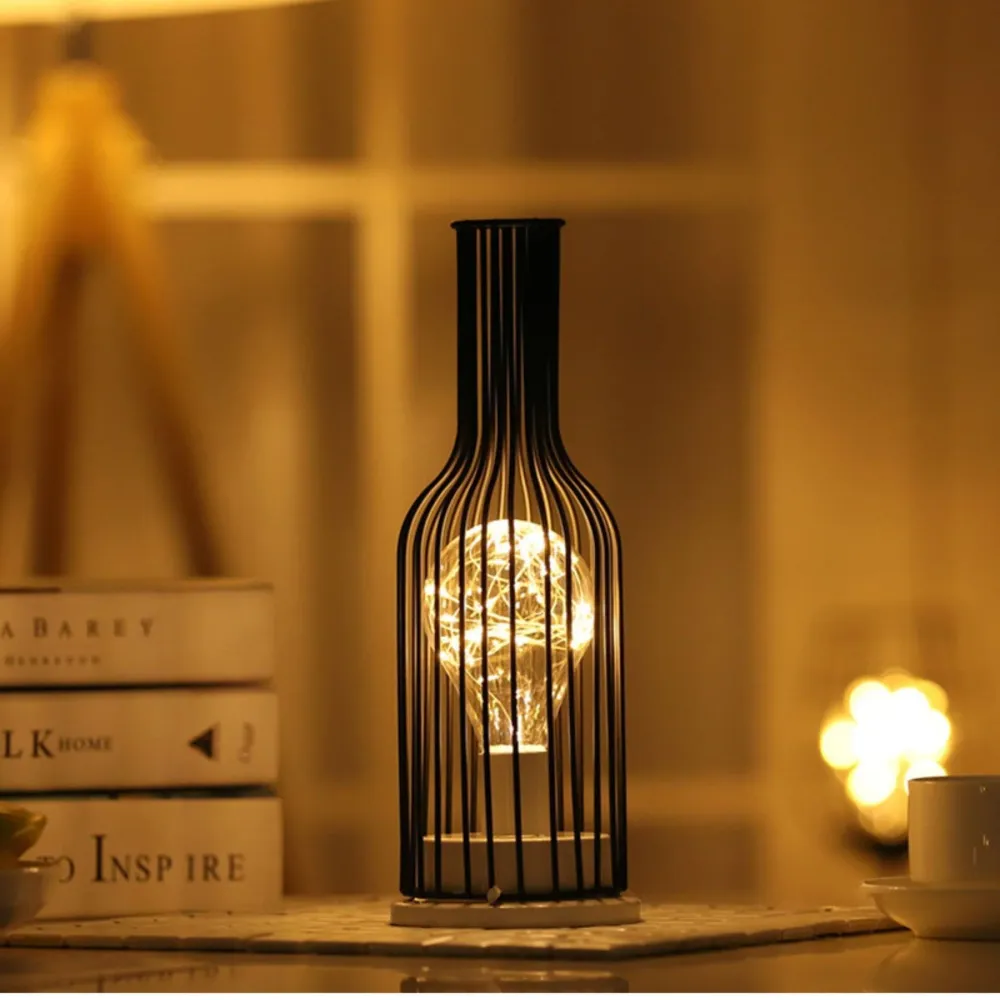 Montclair – Elegant svart bordslampa med vitt ljus | Modern designbelysning för vardagsrum och sovrum, superb som nattduks...