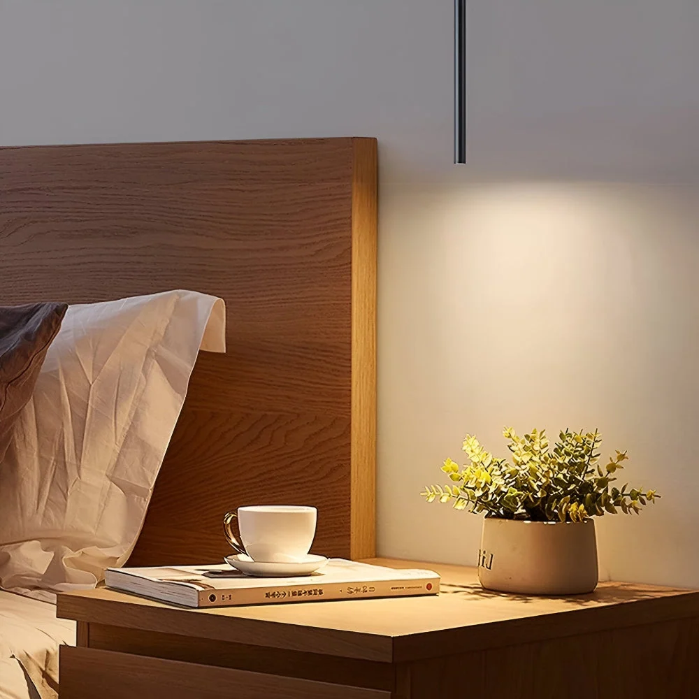 NordRay – Samtida Dubbelhuvud LED Pendellampa i Nordisk Design
