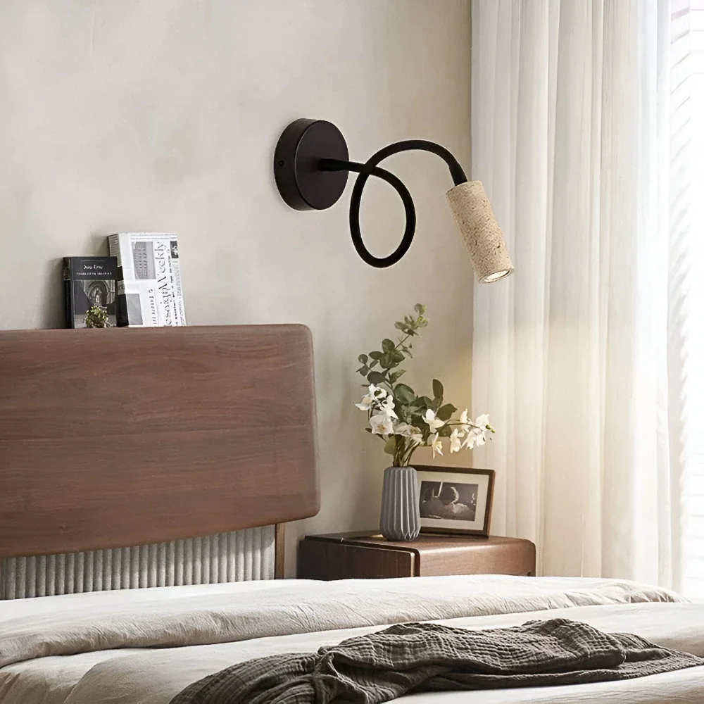 Stilfull Marmor Vägglampa för Moderna Bostäder - Polished Väggbelysning