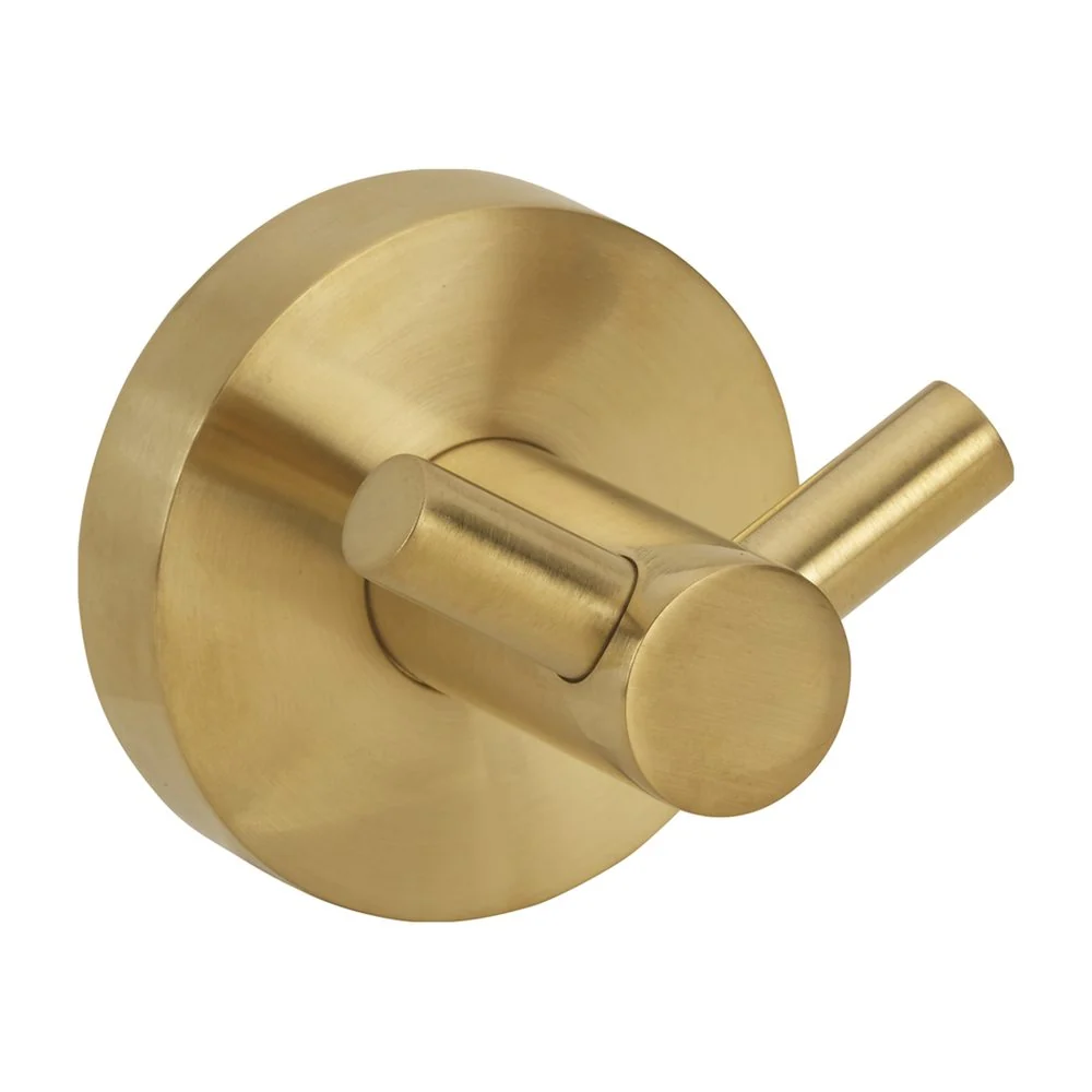 Duschbyggarna Handdukskrok Brass Binary