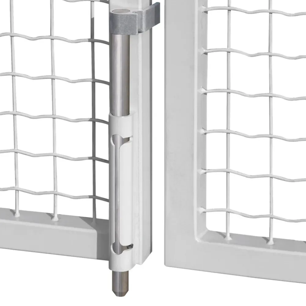 Villagrind duplicera 2+2m – mörkgrön 800x4000mm