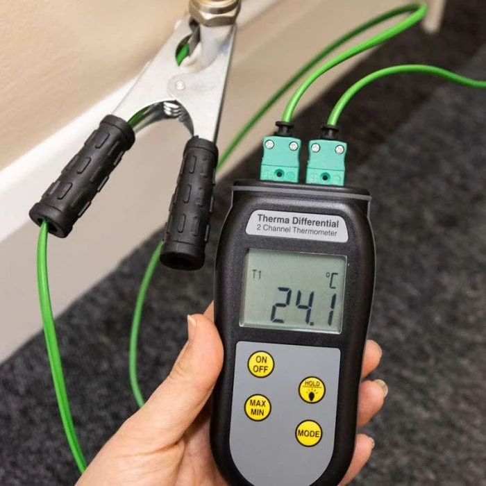 Termometerpaket för ekonomisk VVS