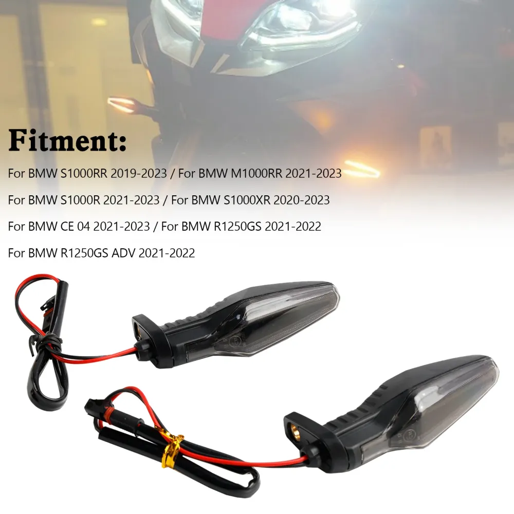 LED-blinkers för BMW S1000XR S1000R R1250GS ADV CE 04 2020-2023
