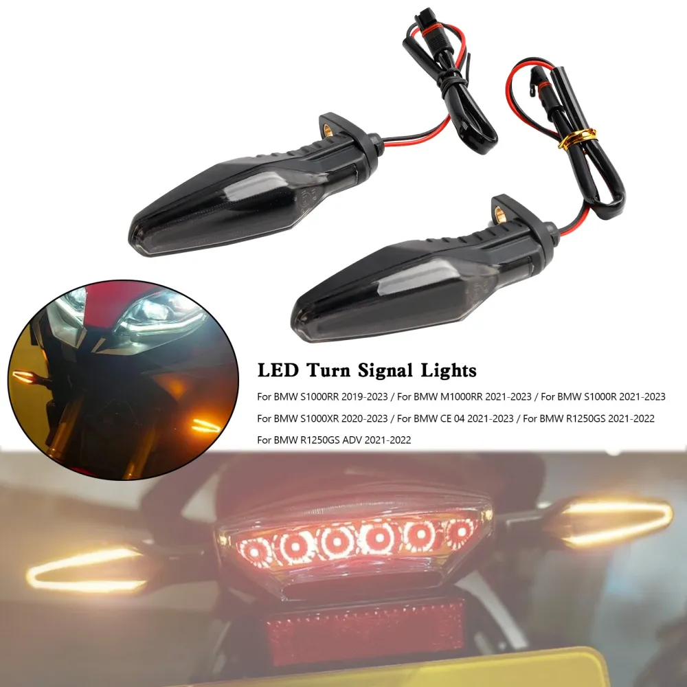 LED-blinkers för BMW S1000XR S1000R R1250GS ADV CE 04 2020-2023